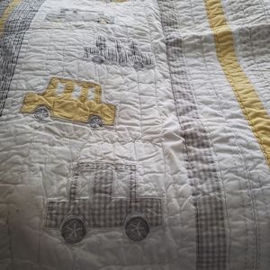 Pottery Barn kids cotton baby quilt